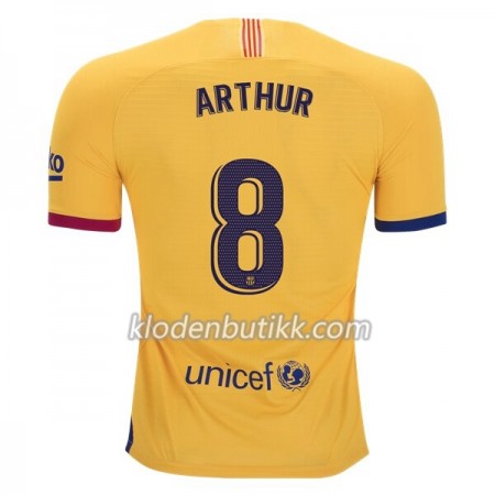 FC Barcelona Arthur 8 Borte Fotballdrakt 2019-2020 Kortermet